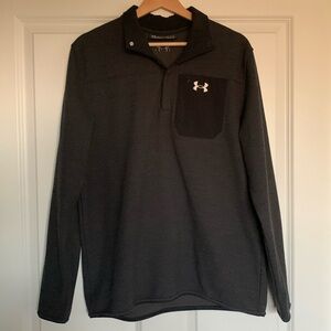 NWOT Men’s Under Armour Specialist Henley Button Pullover